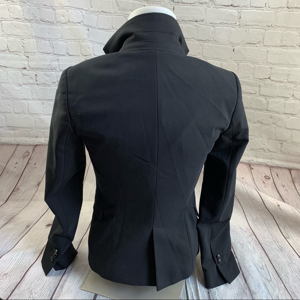 Zara Basic Black Blazer Jacket - image 3